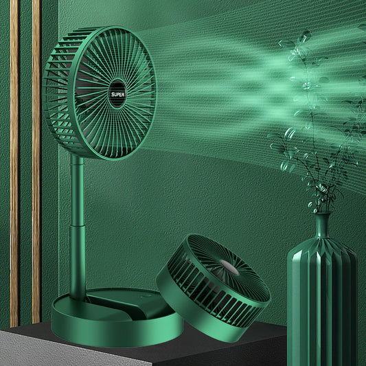 Stay Cool Anywhere: The Ultimate Portable Telescopic Desk Fan