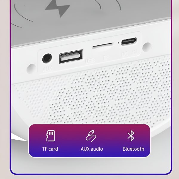 G Shaped RGB Table Lamp with Wireless Charger BT2301