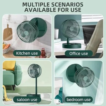 Stay Cool Anywhere: The Ultimate Portable Telescopic Desk Fan
