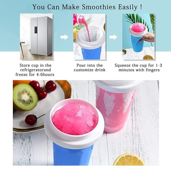 Instant Slushy Maker Cup - Eco-Friendly 500ml