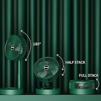 Stay Cool Anywhere: The Ultimate Portable Telescopic Desk Fan