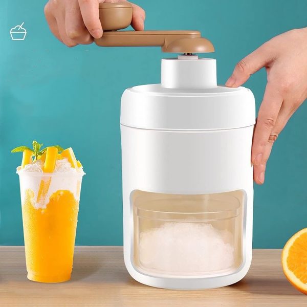 Portable Manual Ice Crusher & Shaver Machine