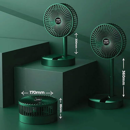 Stay Cool Anywhere: The Ultimate Portable Telescopic Desk Fan