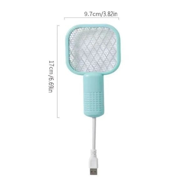 Mini USB Electric Mosquito Racket - Rechargeable Fly Swatter